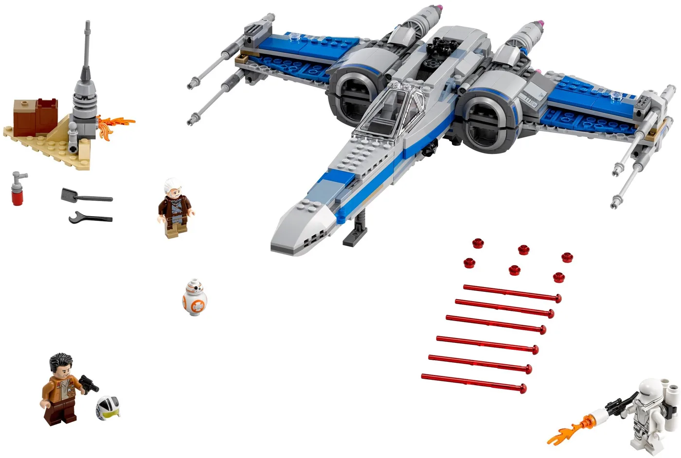 LEGO 75149 Chasseur X-Wing de la Résistance - prix | Brick Broker