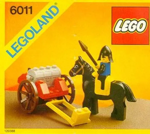 LEGO 6011 Le trésor du Chevalier Noir - prix | Brick Broker