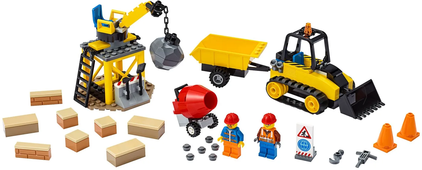 LEGO 60252 Le bulldozer de chantier - prix | Brick Broker