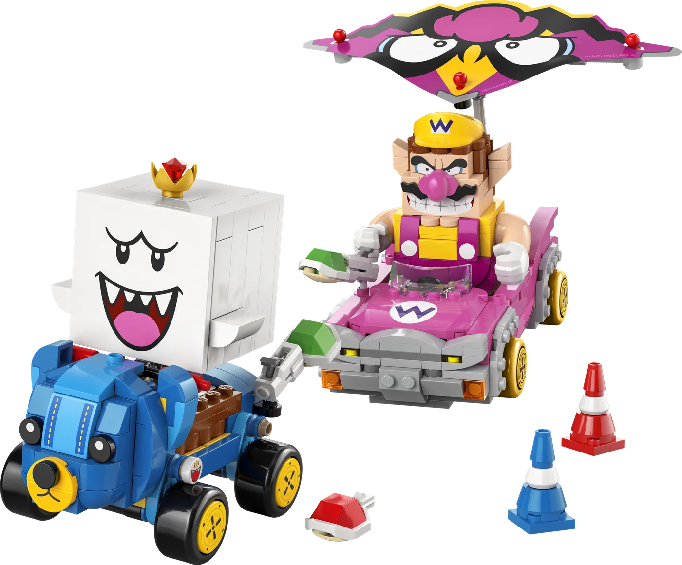 LEGO 72038 Mario Kart – Wario & Roi Boo - prix | Brick Broker