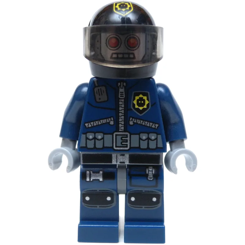 Robot Police with Helmet — dans quels sets LEGO ? (fig-001439) | Brick Broker