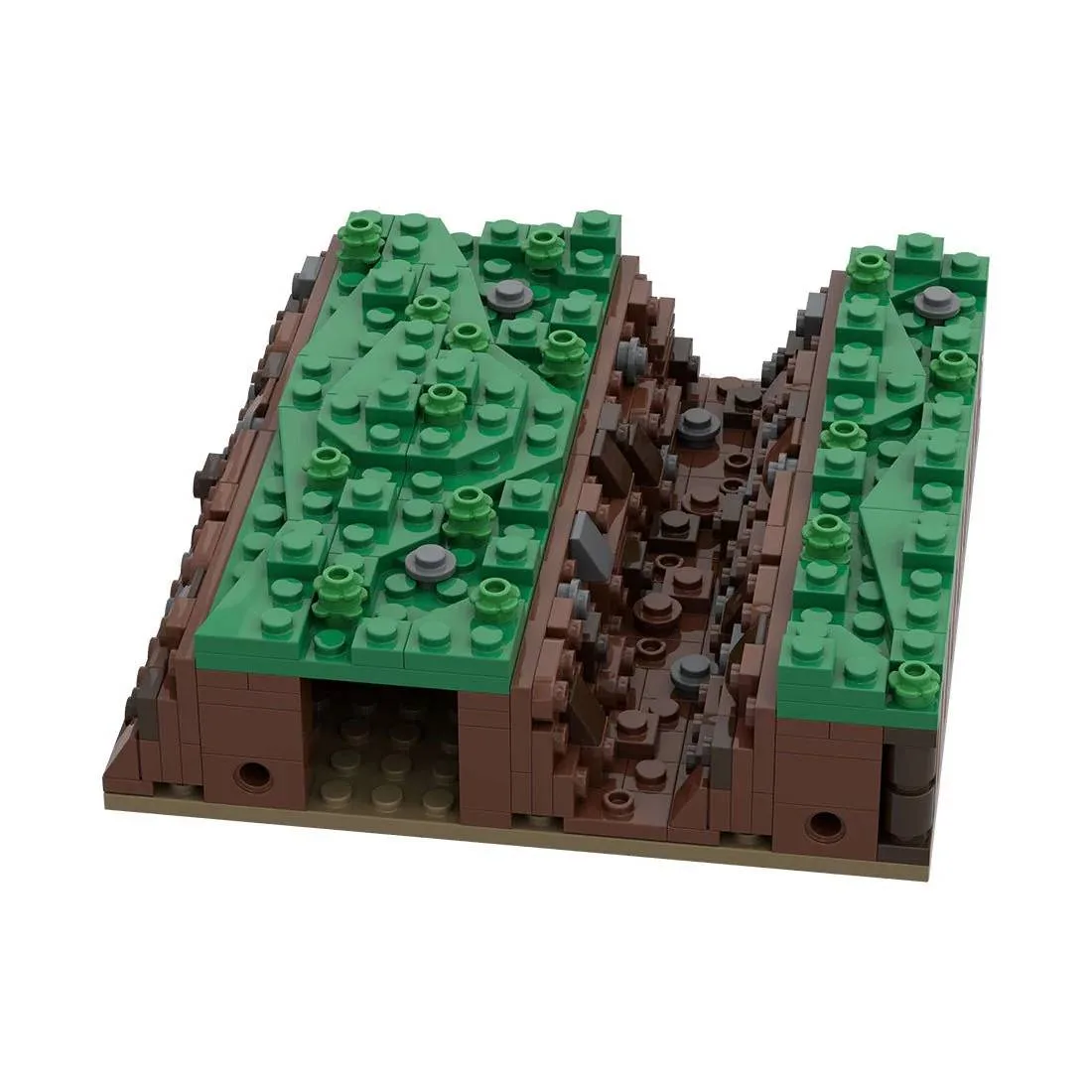 LesDiy Fossé droit de camp militaire romain (LESDIY-3469399) - prix | Brick Broker