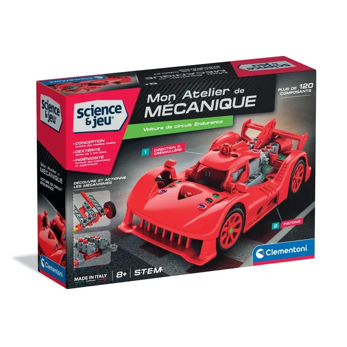 Clementoni Mon atelier de mécanique - Voiture de course 24H (CLEM-52898) - prix | Brick Broker