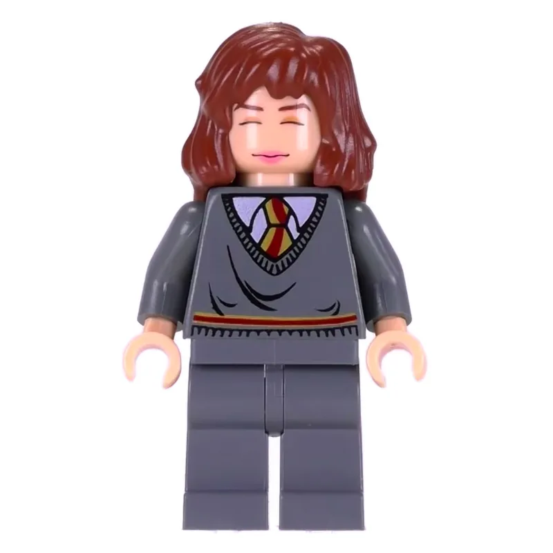 Hermione Granger, Gryffindor Sweater, Mid-Len… — minifigurine LEGO | Brick Broker