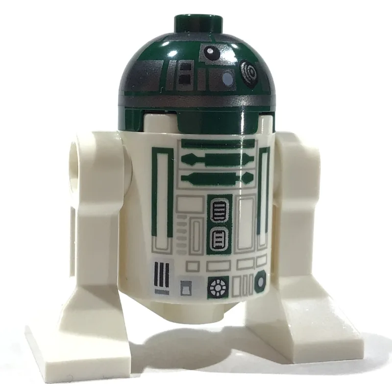 Astromech Droid, R4-P44, Pearl Titanium print — minifigurine LEGO | Brick Broker