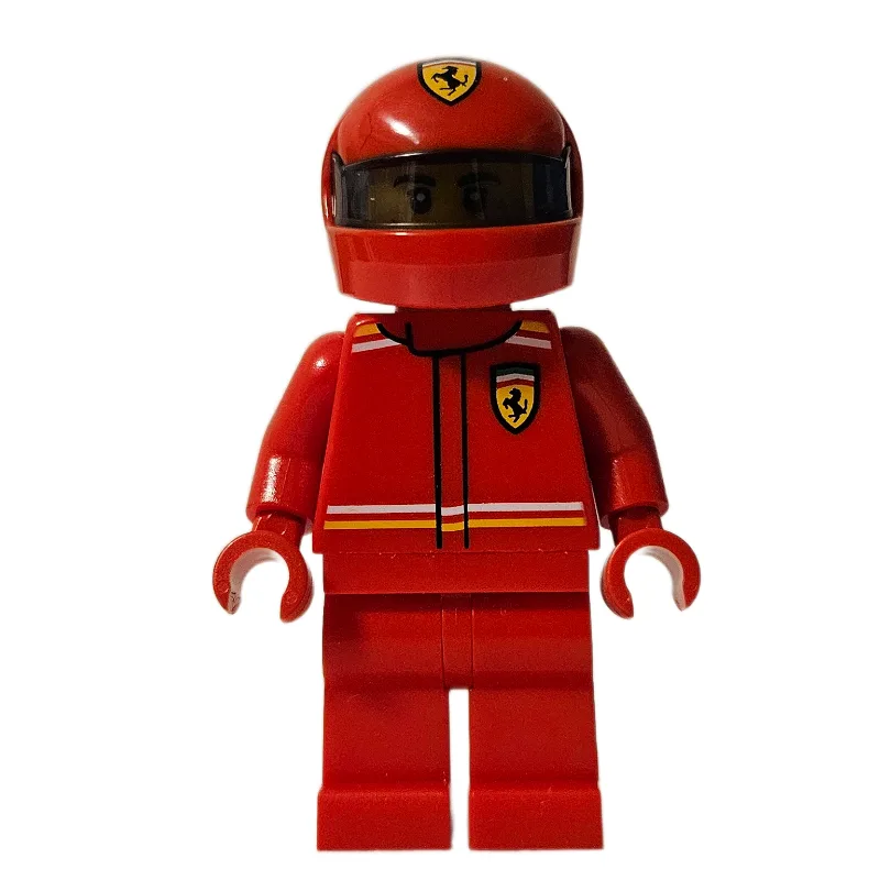 Ferrari F1 Driver — dans quels sets LEGO ? (fig-016097) | Brick Broker