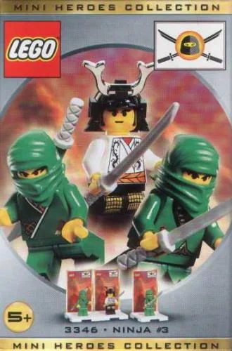 LEGO 3346 Collection Mini Héros : Ninja n°3 - prix | Brick Broker