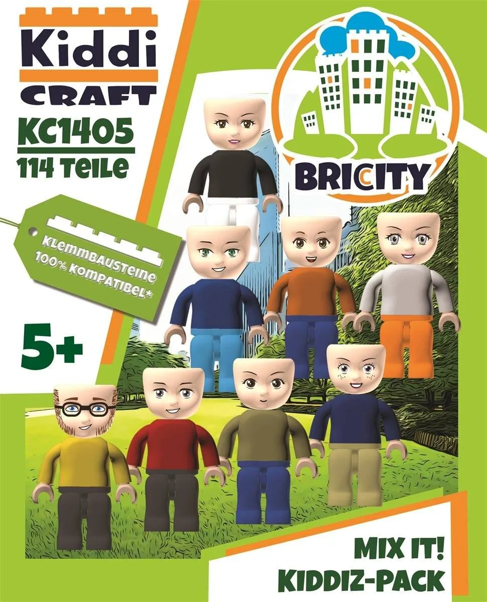 Kiddicraft Figurines KIDDIZ - Pack Mix it! (KID-KC1405) - prix | Brick Broker