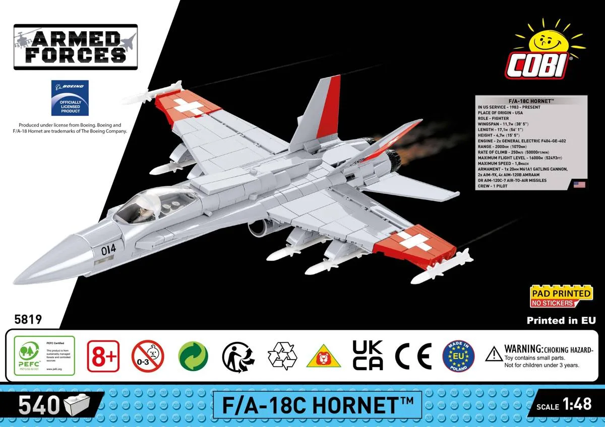COBI F/A-18C Hornet Swiss Air Force (COBI-5819) - prix | Brick Broker