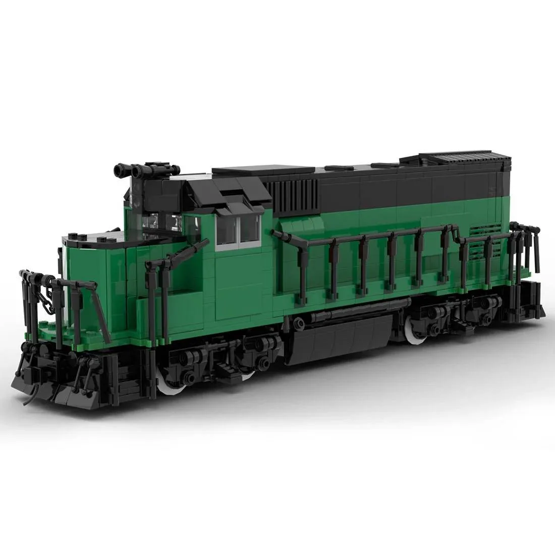 LesDiy Train rétro Burlington Northern GP15 (LESDIY-3390549) - prix | Brick Broker