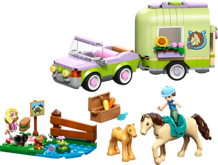 LEGO 42695 Remorque pour Cheval et Poulain - prix | Brick Broker