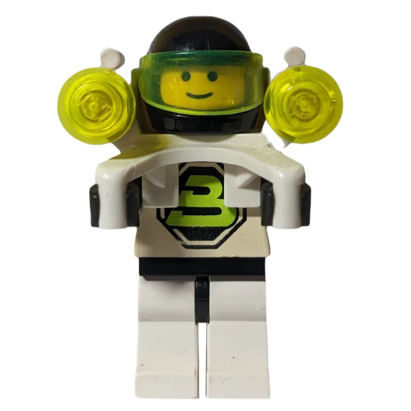 Blacktron II - Jetpack, 3626a Head — dans quels sets LEGO ? (fig-000106) | Brick Broker