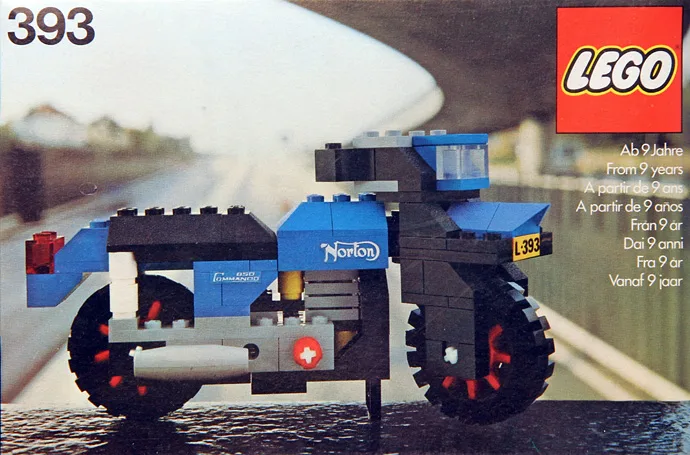 LEGO 393 Moto Norton - prix et où acheter | Brick Broker