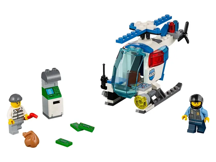 LEGO 10720 Course-poursuite en hélicoptère de police - prix | Brick Broker