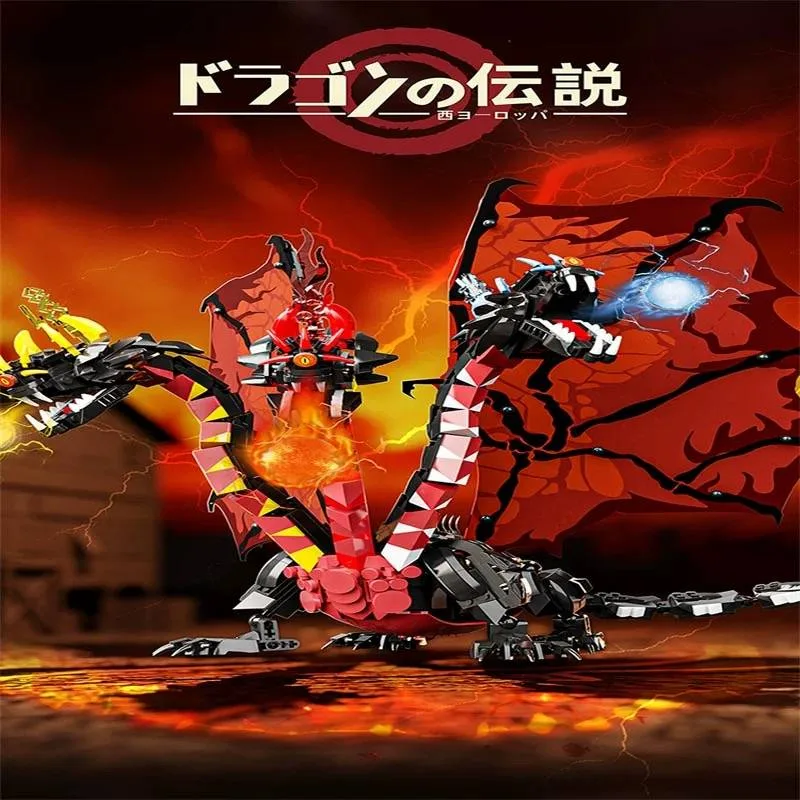 GULY Dragon à trois têtes (GULY-H1114) - prix | Brick Broker