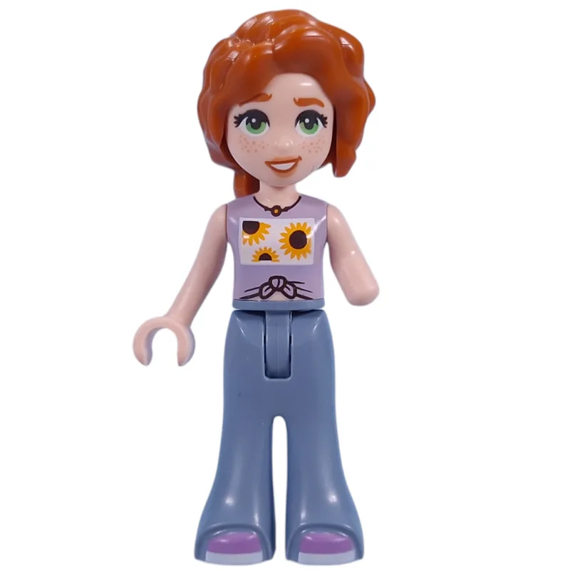 Autumn, Bright Pink Top, Sand Blue Pants — minifigurine LEGO | Brick Broker