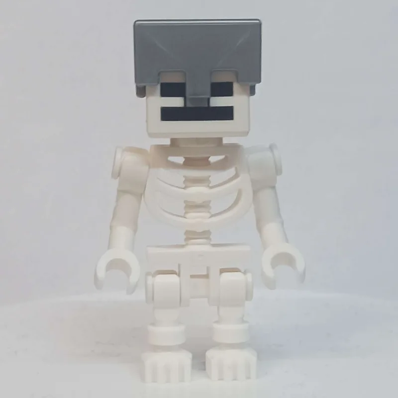 Skeleton, Square Skull, Silver Helmet (78132… — minifigurine LEGO | Brick Broker