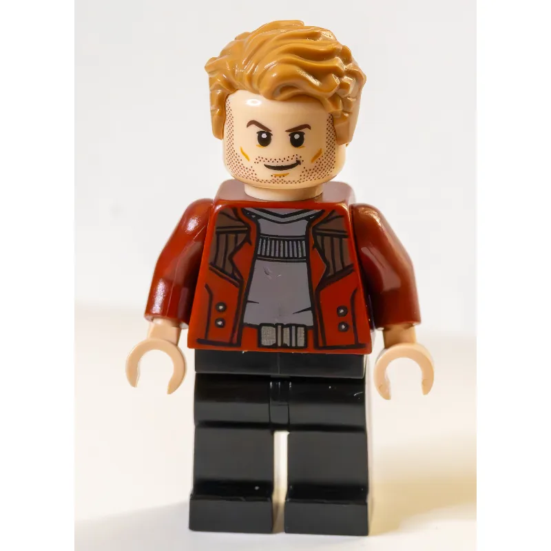 Star-Lord (Peter Quill) in Dark Red Jacket — minifigurine LEGO | Brick Broker