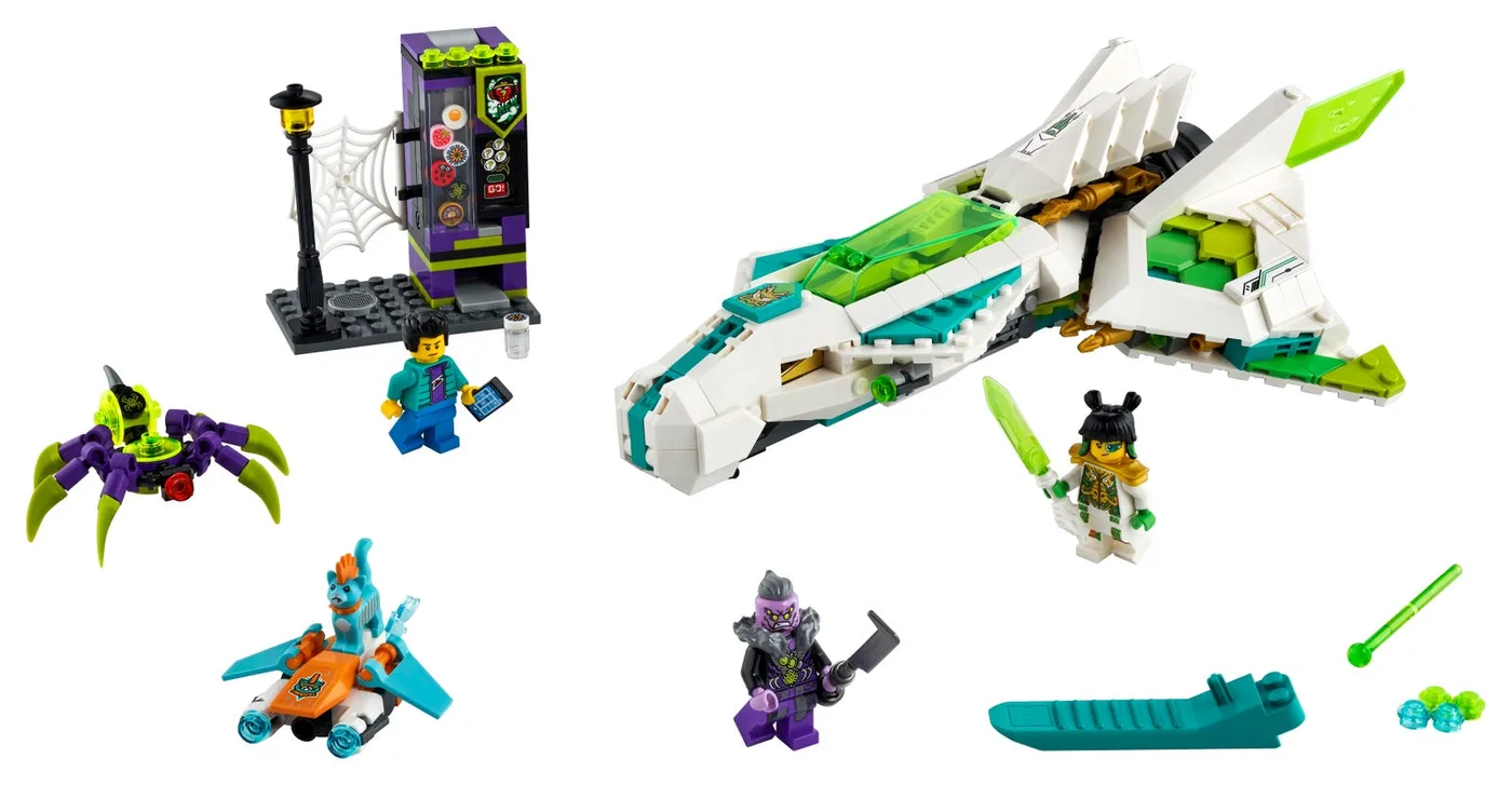 LEGO 80020 Le jet du cheval-dragon blanc - prix | Brick Broker