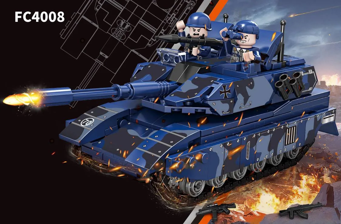 Forange Char de combat principal Leopard 2A7 (FOR-FC4008) - prix | Brick Broker