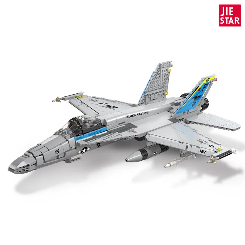 JIESTAR Kit de modèle d'hélicoptère F/A-18 Hornet (JS-61049) - prix | Brick Broker