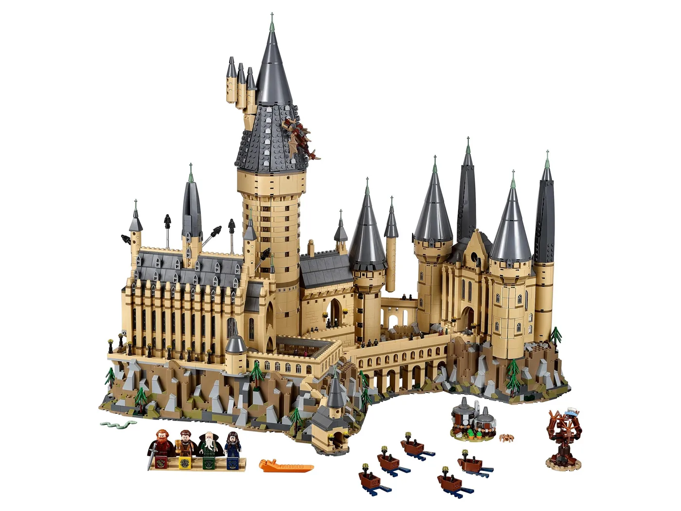 LEGO 71043 Le château de Poudlard - prix | Brick Broker
