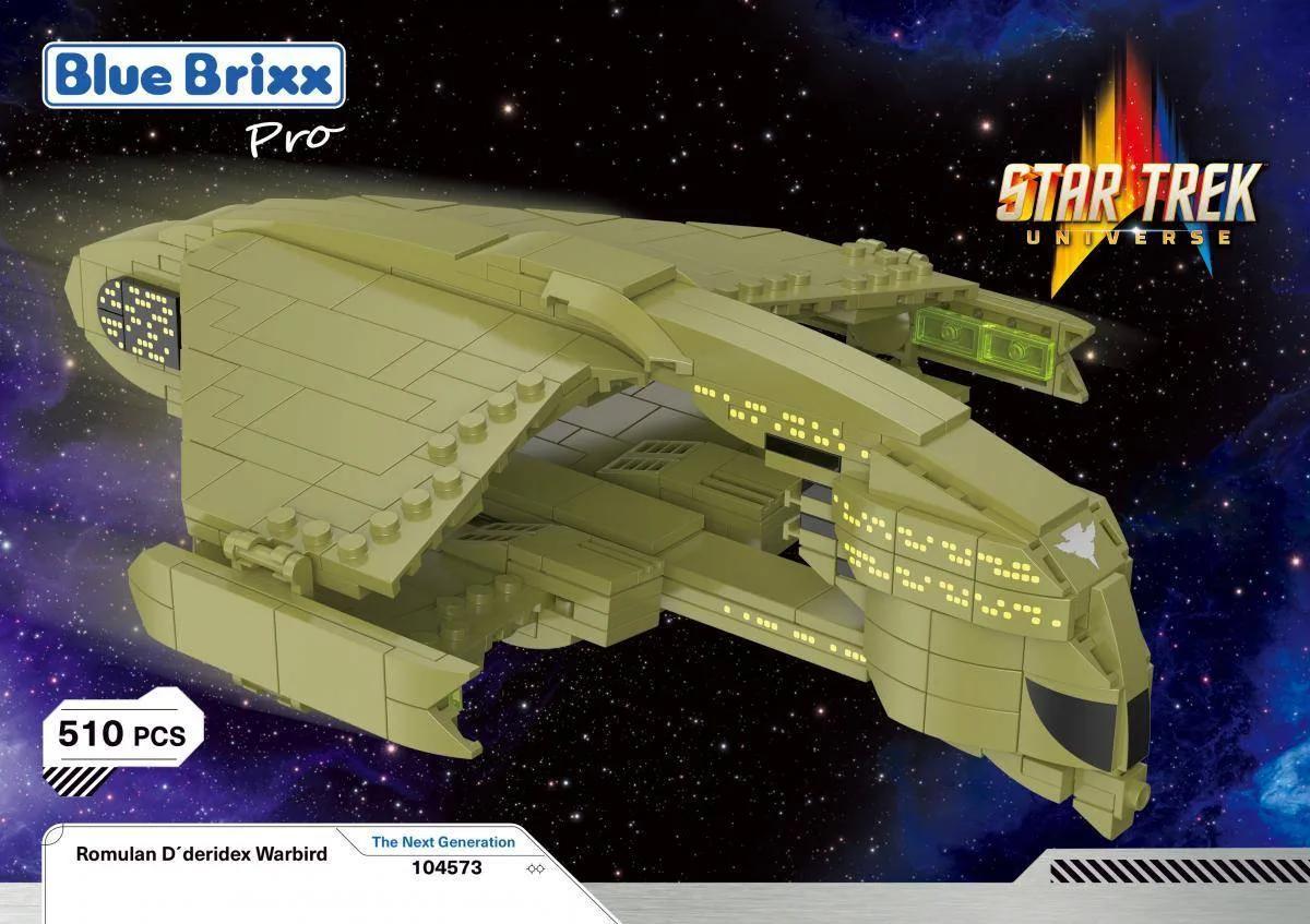 BlueBrixx Oiseau de guerre romulain D'deridex (BB-104573) - prix | Brick Broker