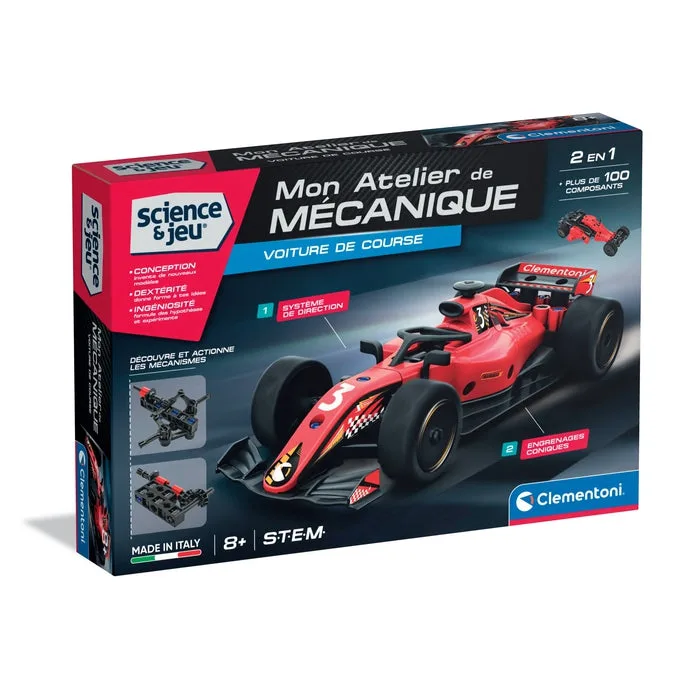 Clementoni Mon atelier de mécanique - Voiture de course (CLEM-52811) - prix | Brick Broker