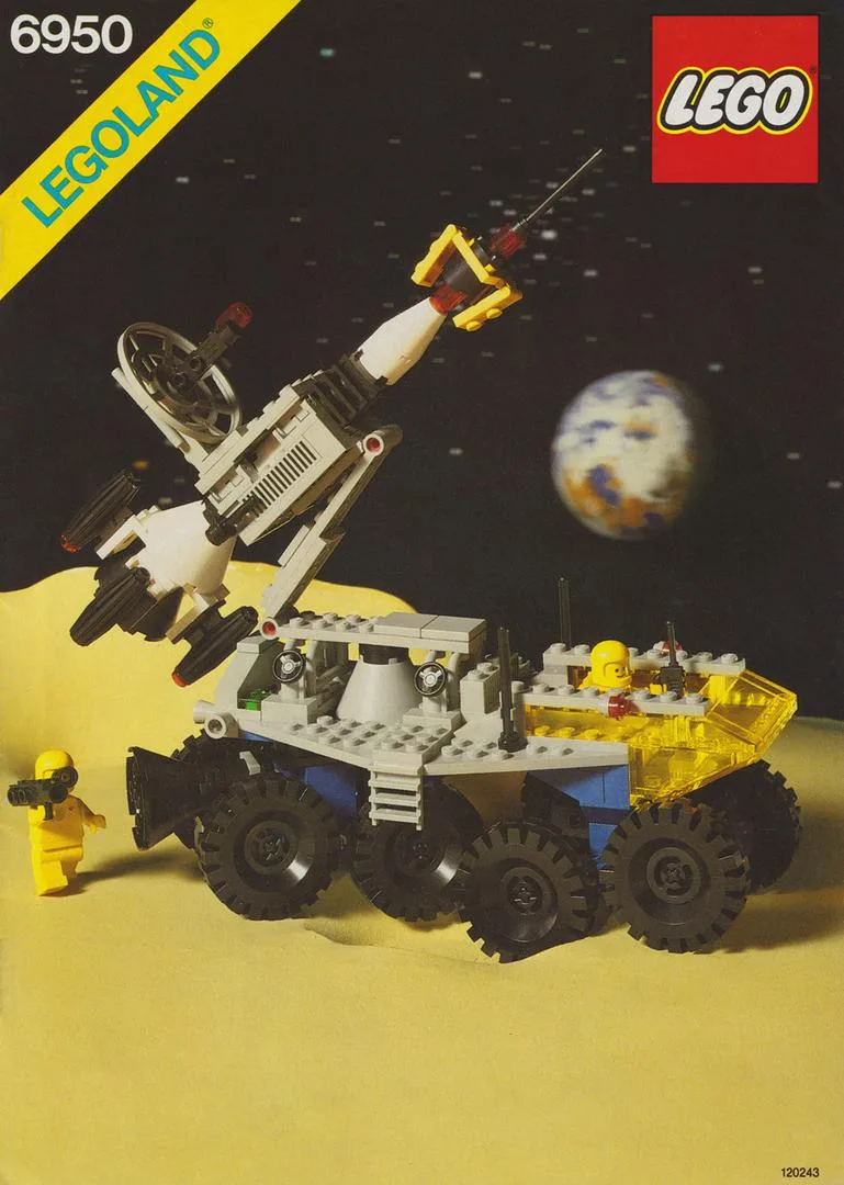 LEGO 6950 Transport de fusées mobile - prix | Brick Broker