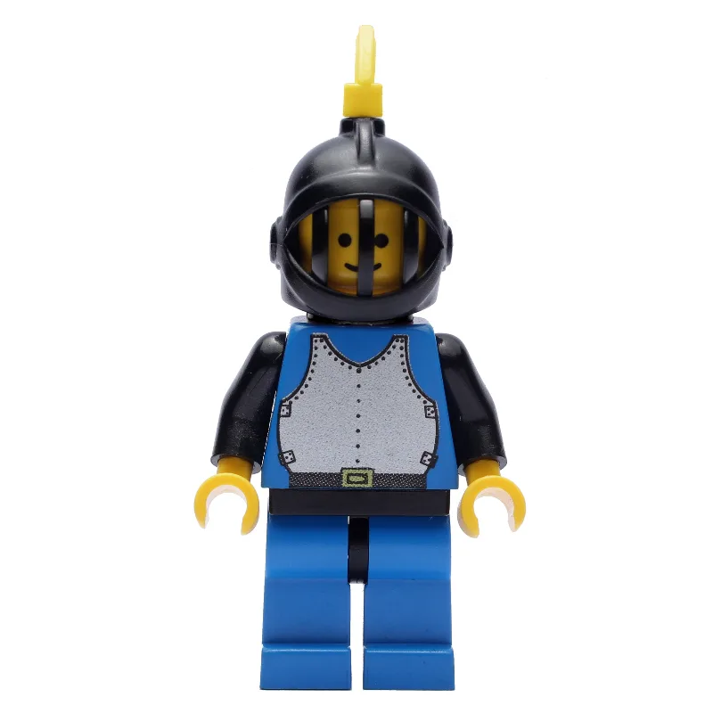 Knight (Breastplate on Blue) - Blue Legs, Yel… — minifigurine LEGO | Brick Broker