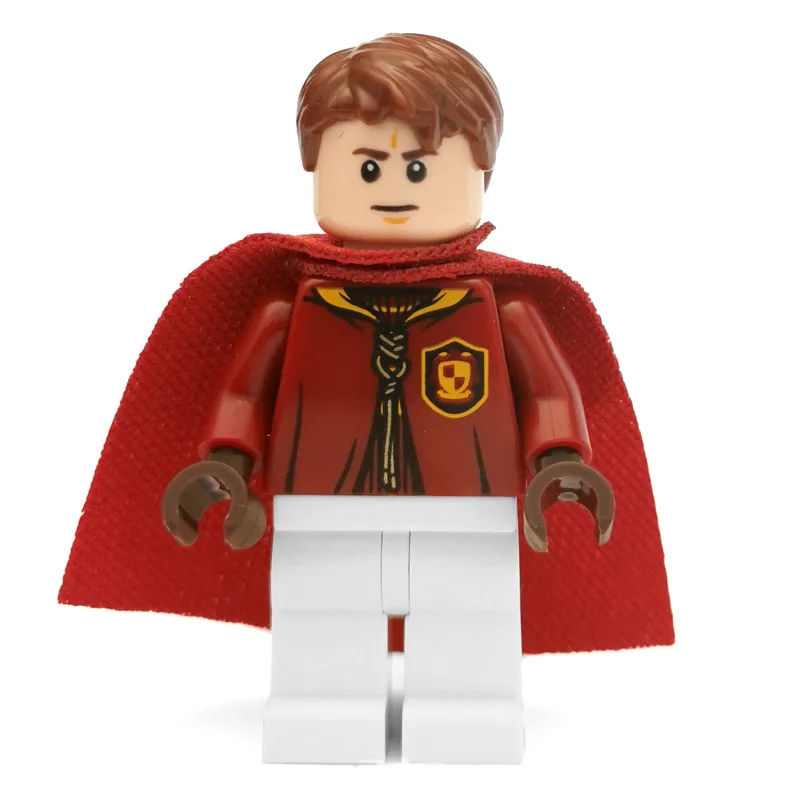 Oliver Wood, Dark Red and White Gryffindor Qu… — minifigurine LEGO | Brick Broker