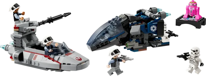 LEGO 40755 Transporteur Impérial contre Speeder de Reconnaissance Rebelle - prix | Brick Broker