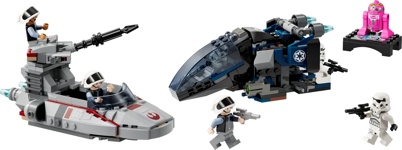 LEGO 40755 Transporteur Impérial contre Speeder de Reconnaissance Rebelle - prix | Brick Broker