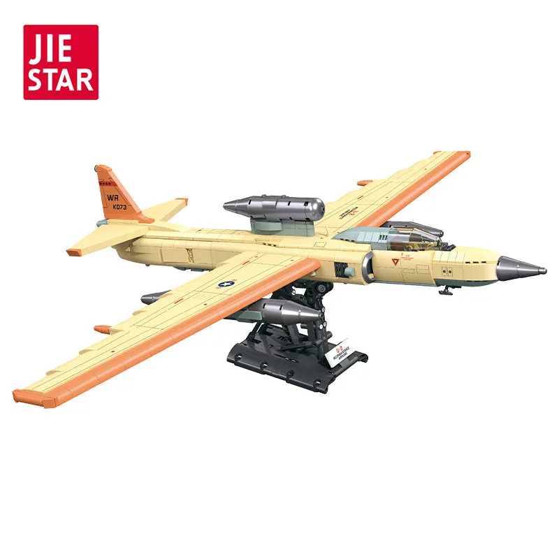 JIESTAR U-2 Reconnaissance Airplane Model Kit (JS-JJ9097) - prix | Brick Broker