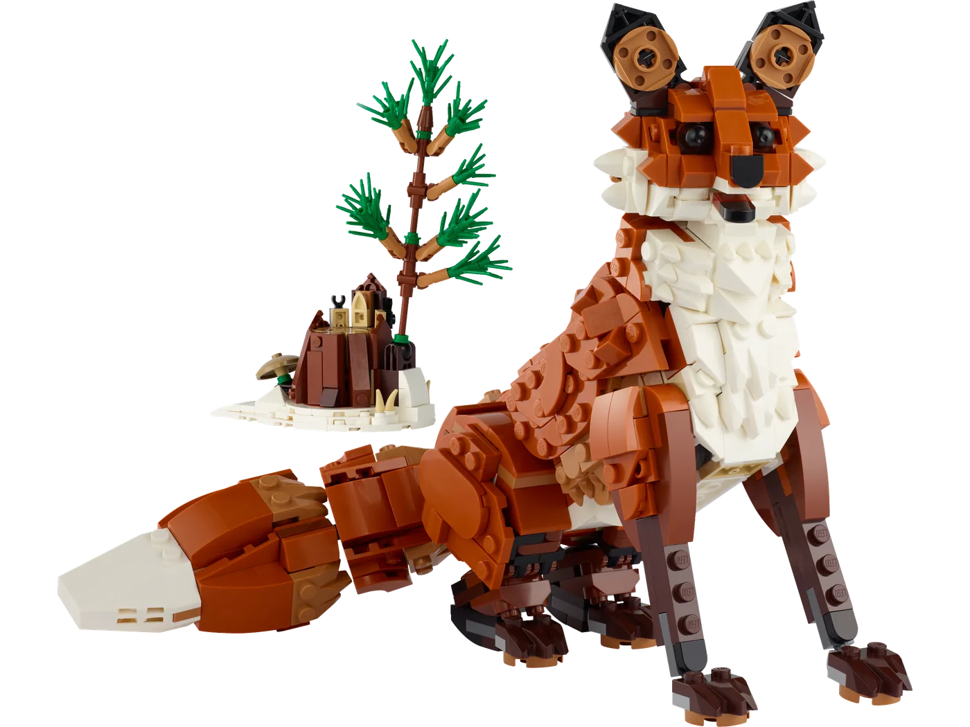 LEGO 31154 Animaux de la Forêt : Renard Roux - prix | Brick Broker