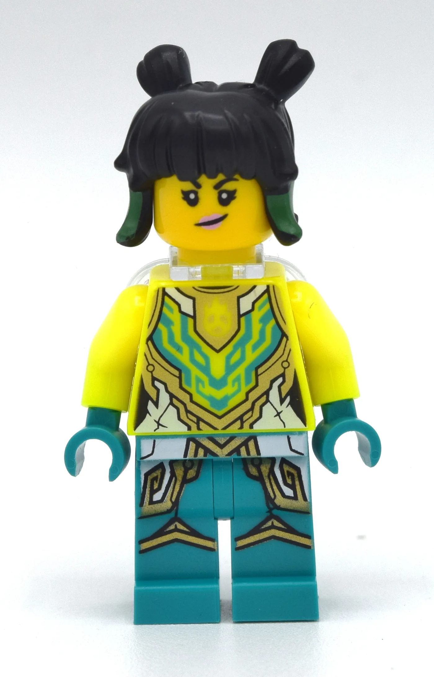 Mei, Vibrant Yellow Armor, Neck Bracket — minifigurine LEGO | Brick Broker