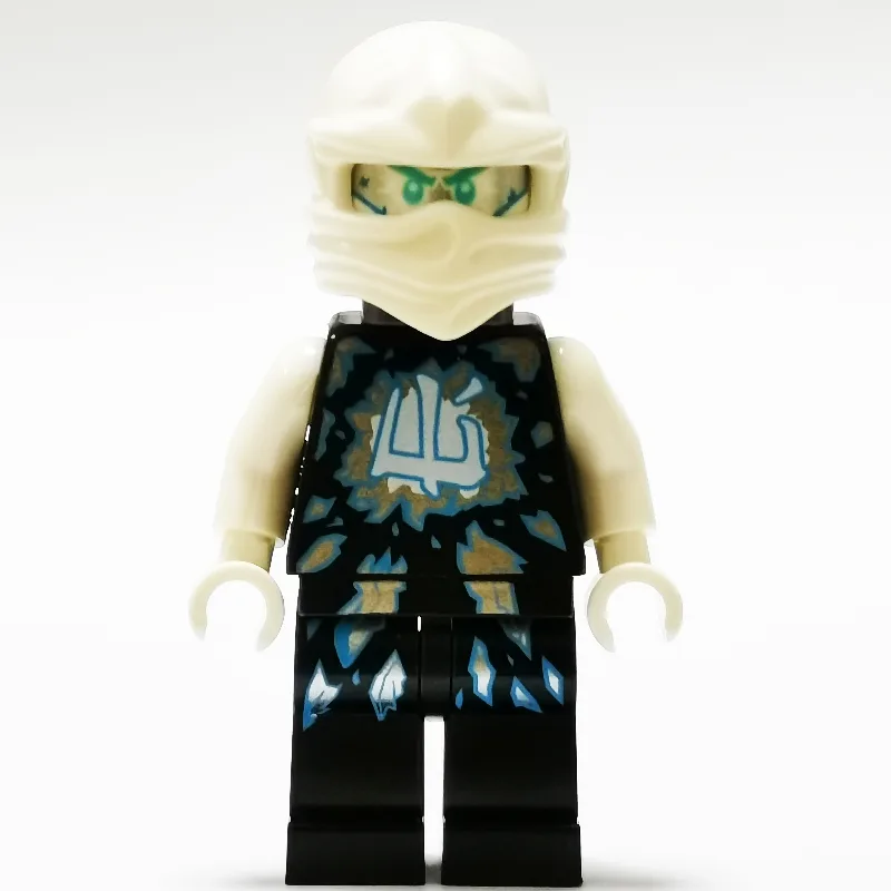 Zane in Airjitzu Outfit with Neck Bracket and… — minifigurine LEGO | Brick Broker