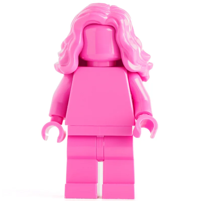 Monochrome Dark Pink with Hair — dans quels sets LEGO ? (fig-011434) | Brick Broker