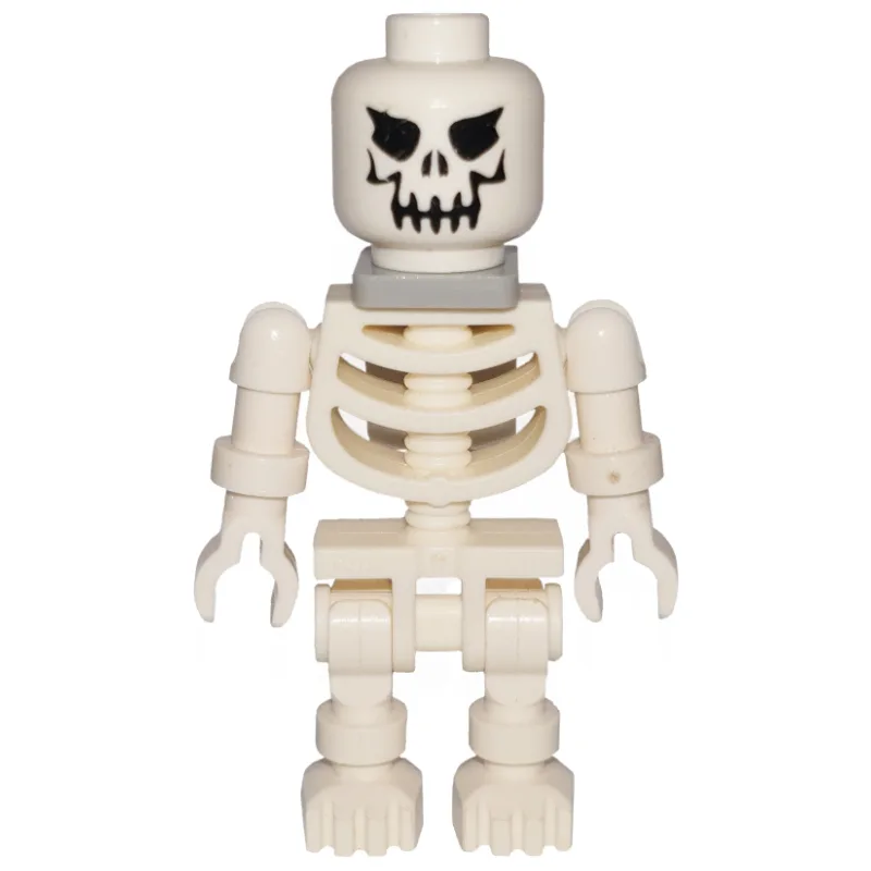 Skeleton, Evil Face, Ball Joint Arms, Neck Br… — minifigurine LEGO | Brick Broker