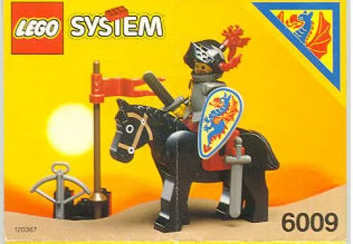 LEGO 6009 Chevalier noir - prix et où acheter | Brick Broker