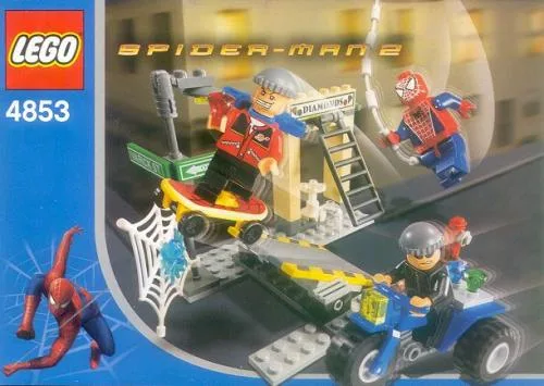 LEGO 4853 La poursuite de Spider-Man dans la rue - prix | Brick Broker