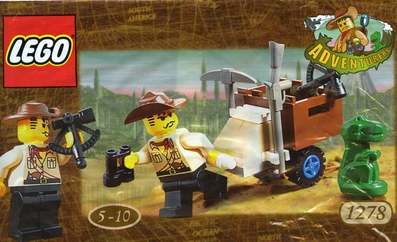 LEGO 1278 Johnny Thunder et Baby T - prix | Brick Broker