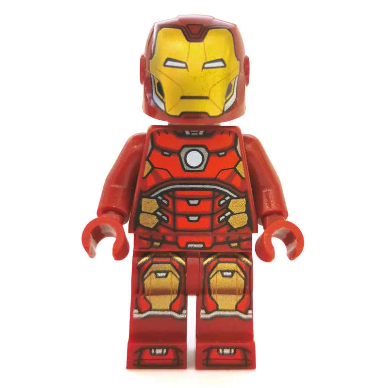 Iron Man Mark 43 Armor, Visor Printed on Helm… — minifigurine LEGO | Brick Broker