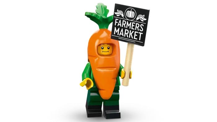 LEGO 71037 Mascotte Carotte - prix et où acheter | Brick Broker
