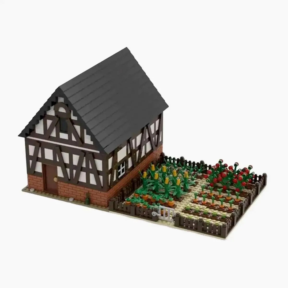 BlueBrixx Petite grange en bois avec potager (BB-103457) - prix | Brick Broker