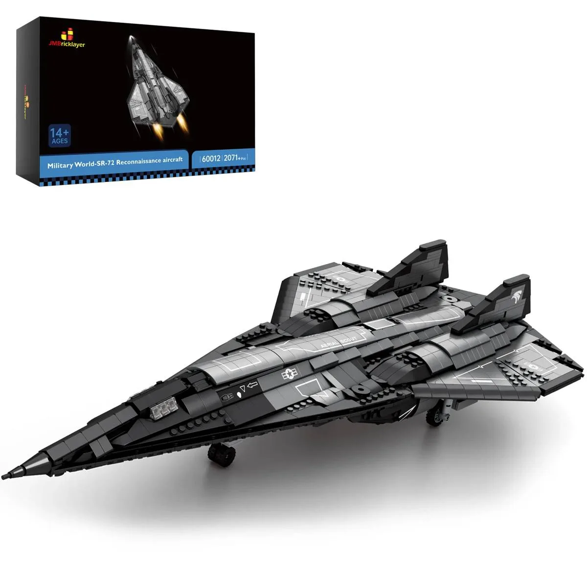 JMBricklayer Avion de reconnaissance SR-72 Eagle (JMB-60012) - prix | Brick Broker
