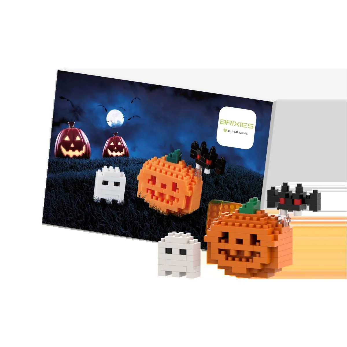 BRIXIES Carte postale Halloween (BRIXIES-220.031) - prix | Brick Broker