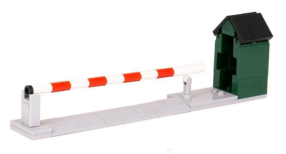 BlueBrixx Péage avec poste de garde (BB-101337) - prix | Brick Broker