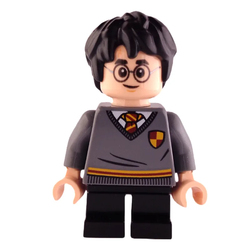 Harry Potter, Gryffindor Sweater with Crest,… — minifigurine LEGO | Brick Broker