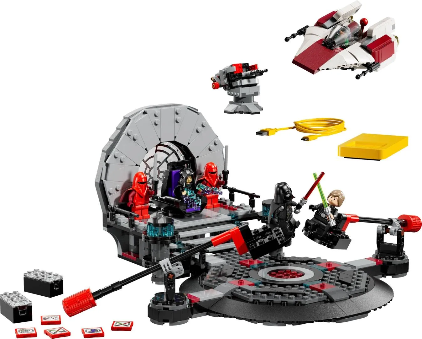LEGO 75427 Duel de la Salle du Trône & A-Wing - prix | Brick Broker